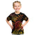 New Zealand Kid T Shirt Aotearoa Wisdom Face Maori Fern Tattoo Arty LT9 Reggae - Polynesian Pride