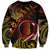 New Zealand Sweatshirt Aotearoa Hei-Tiki Maori Fern Tattoo Arty LT9 Unisex Reggae - Polynesian Pride