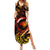 New Zealand Summer Maxi Dress Aotearoa Kiwi Bird Maori Fern Tattoo Arty LT9 Women Reggae - Polynesian Pride