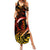 New Zealand Summer Maxi Dress Aotearoa Manaia Maori Fern Tattoo Arty LT9 Women Reggae - Polynesian Pride