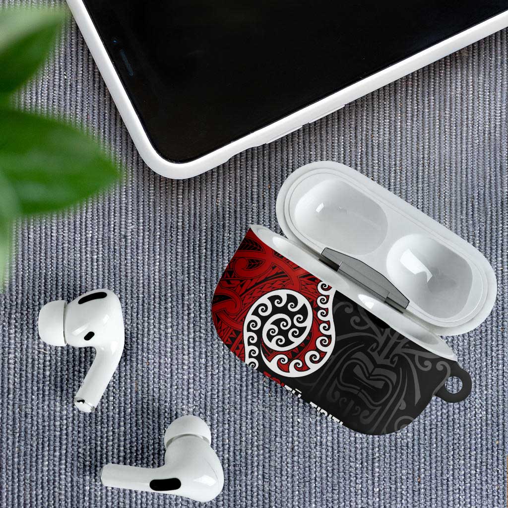 Honour The Treaty New Zealand AirPods Case Toitu Te Tiriti Ake Ake Ake - Polynesian Pride