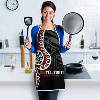 Honour The Treaty New Zealand Apron Toitu Te Tiriti Ake Ake Ake - Polynesian Pride