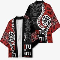 Honour The Treaty New Zealand Kimono Toitu Te Tiriti Ake Ake Ake - Polynesian Pride