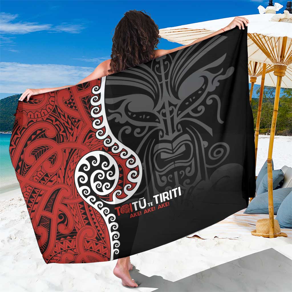 Honour The Treaty New Zealand Sarong Toitu Te Tiriti Ake!Ake!Ake!