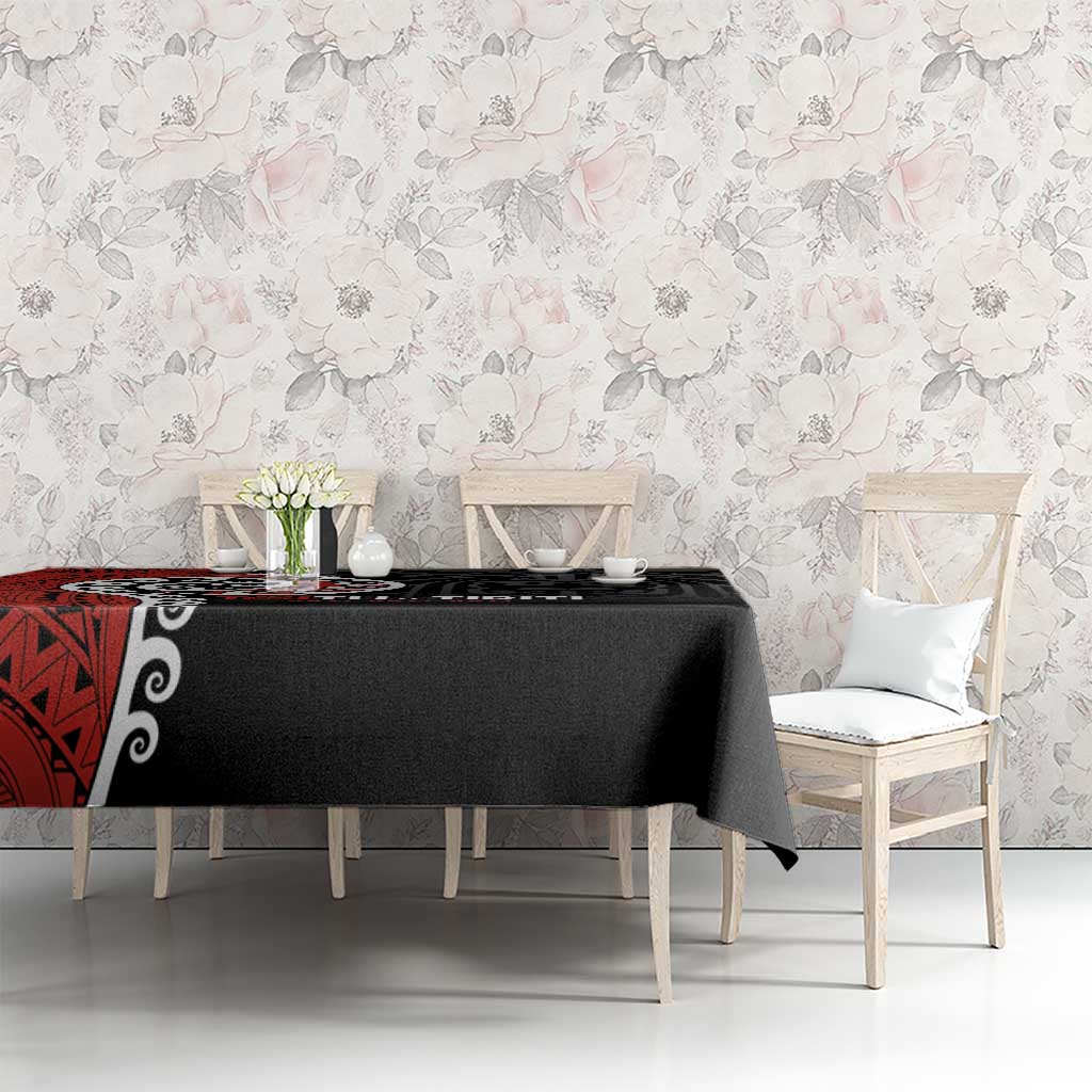 Honour The Treaty New Zealand Tablecloth Toitu Te Tiriti Ake!Ake!Ake! LT9 - Polynesian Pride