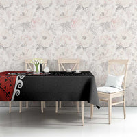 Honour The Treaty New Zealand Tablecloth Toitu Te Tiriti Ake!Ake!Ake! LT9 - Polynesian Pride