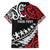 Honour The Treaty New Zealand Personalised Family Matching Long Sleeve Bodycon Dress and Hawaiian Shirt Toitu Te Tiriti Half Fern with Haka dance