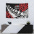 Honour The Treaty New Zealand Personalised Tapestry Toitu Te Tiriti Half Fern with Haka dance