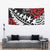 Honour The Treaty New Zealand Personalised Tapestry Toitu Te Tiriti Half Fern with Haka dance