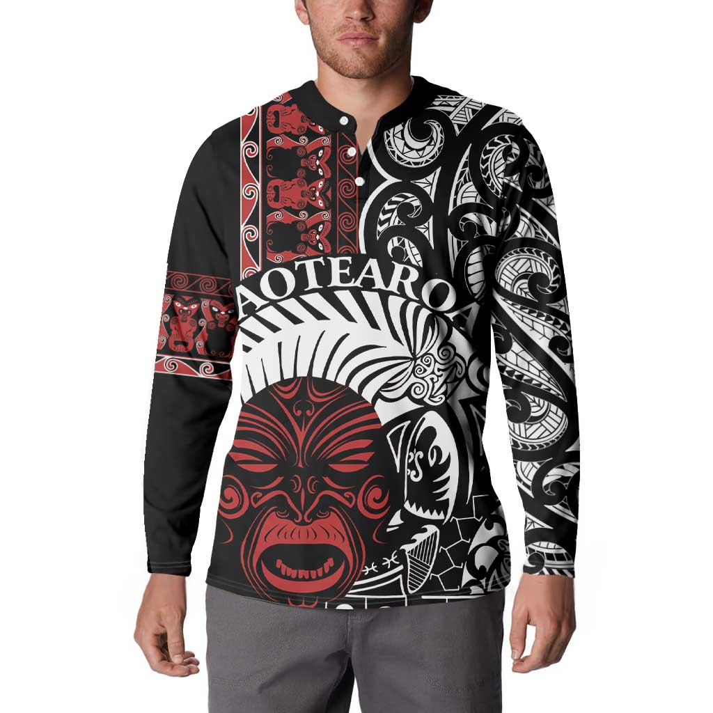 Honour The Treaty New Zealand Personalised Button Sweatshirt Toitu Te Tiriti Indigenous Maori Face