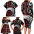 Honour The Treaty New Zealand Personalised Family Matching Long Sleeve Bodycon Dress and Hawaiian Shirt Toitu Te Tiriti Indigenous Maori Face