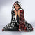 Honour The Treaty New Zealand Personalised Hooded Blanket Toitu Te Tiriti Indigenous Maori Face