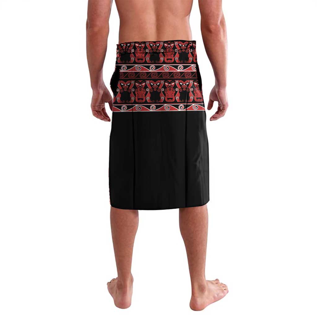 Honour The Treaty New Zealand Personalised Lavalava Toitu Te Tiriti Indigenous Maori Face LT9 - Polynesian Pride