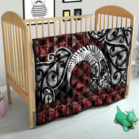 Honour The Treaty New Zealand Personalised Quilt Toitu Te Tiriti Indigenous Maori Face