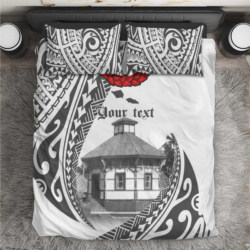 Samoa Mau Movement House Personalised Bedding Set Fa'a Samoa The Samoan Way