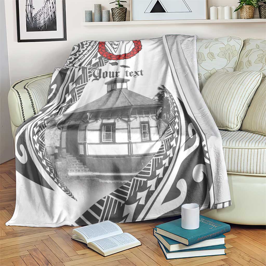 Samoa Mau Movement House Personalised Blanket Fa'a Samoa The Samoan Way