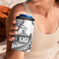 Samoa Mau Movement House Personalised 4 in 1 Can Cooler Tumbler Fa'a Samoa The Samoan Way