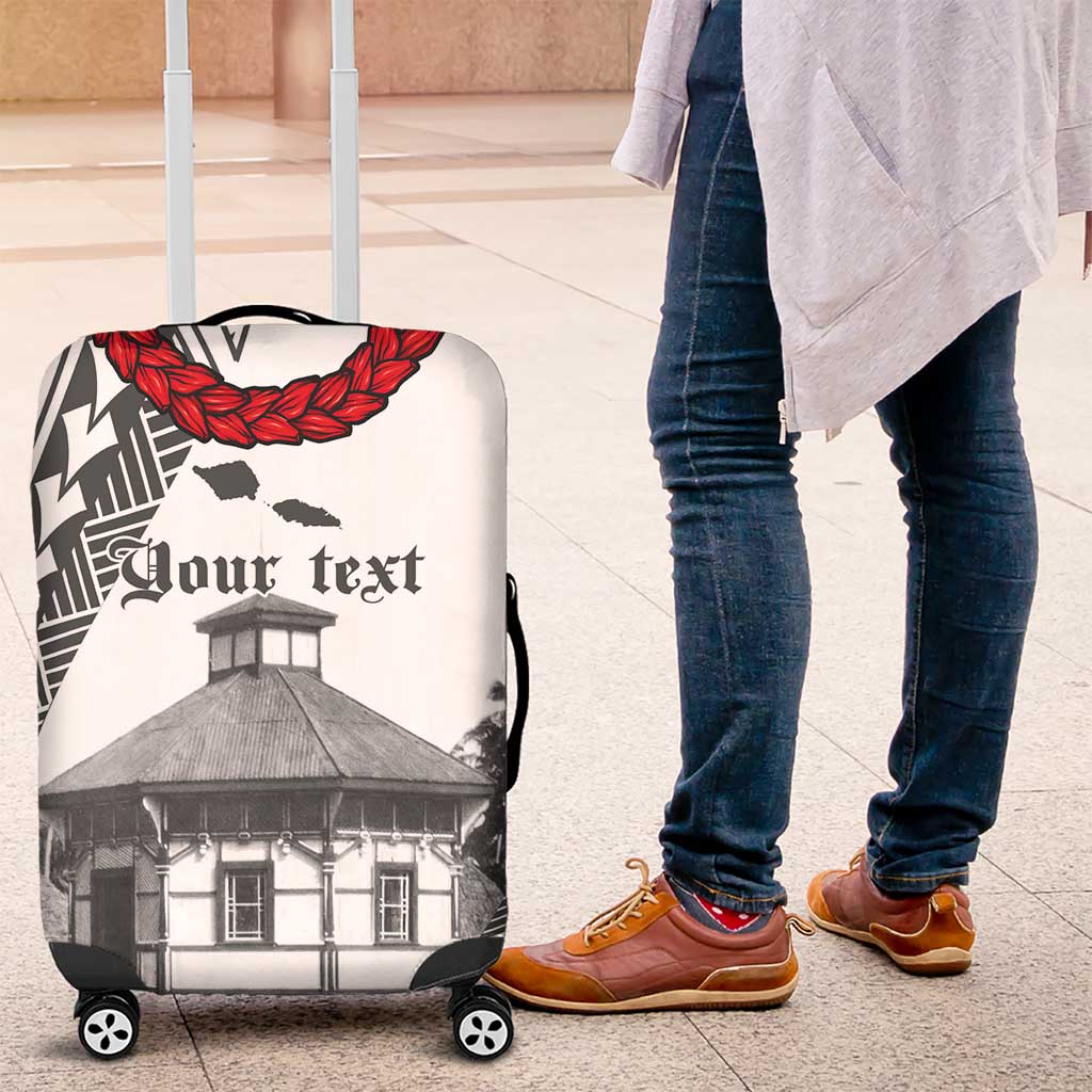 Samoa Mau Movement House Personalised Luggage Cover Fa'a Samoa The Samoan Way