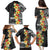 Samoa Tribal Hibiscus Flowers Family Matching Puletasi and Hawaiian Shirt