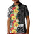 Samoa Tribal Hibiscus Flowers Kid Polo Shirt