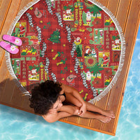 Mele Kalikimaka Pakalana Pikake Lei Beach Blanket Hawaiian Rodeo Paniolo Omaomao Palaka - Polynesian Pride
