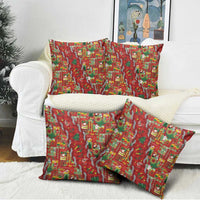 Mele Kalikimaka Pakalana Pikake Lei Pillow Cover Hawaiian Rodeo Paniolo Omaomao Palaka - Polynesian Pride