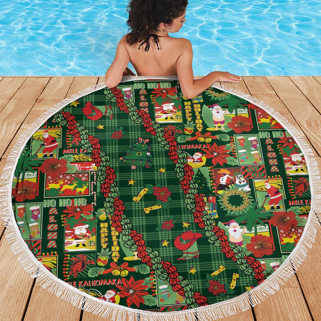 Mele Kalikimaka Pakalana Pikake Lei Beach Blanket Hawaiian Rodeo Paniolo Ulaula Palaka - Polynesian Pride