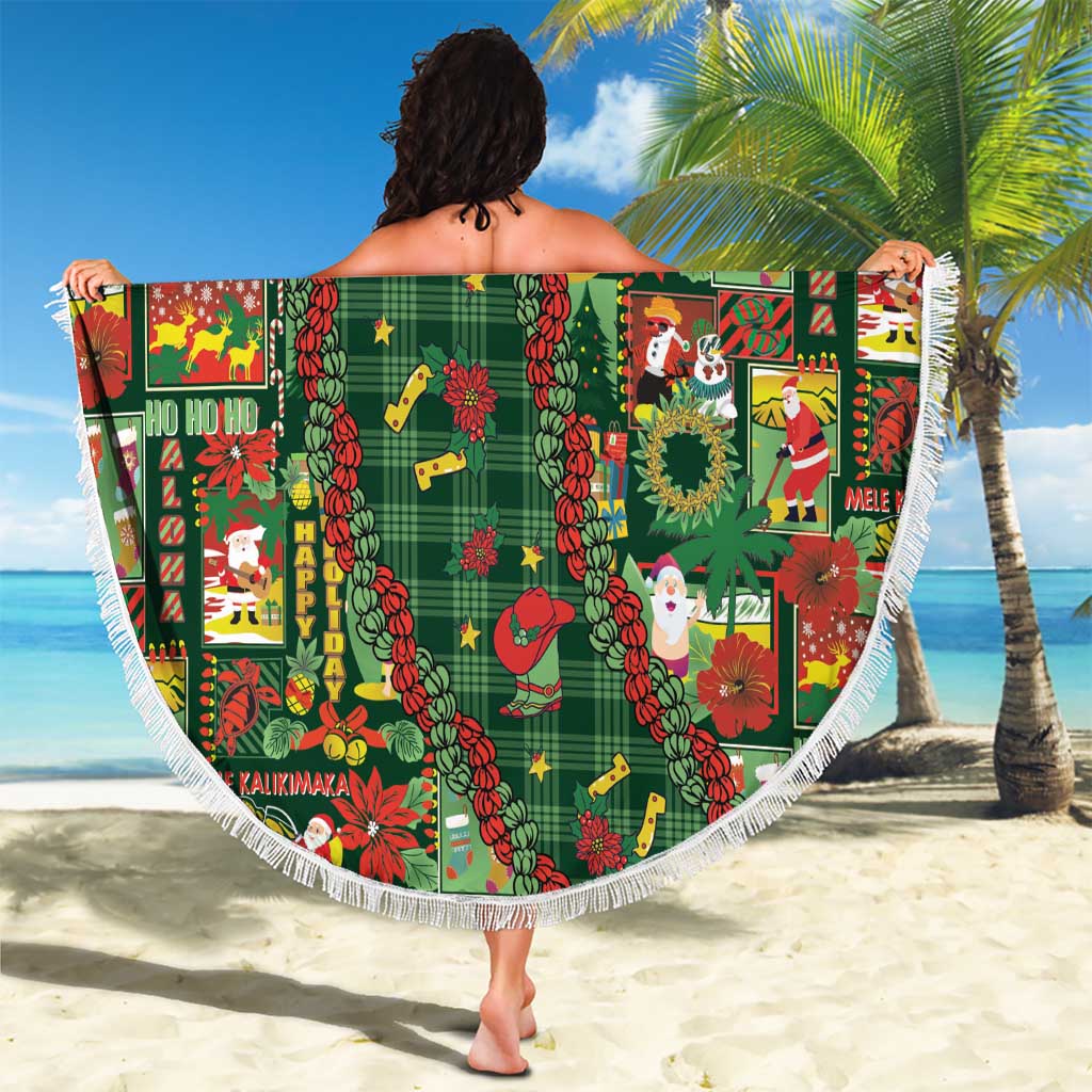 Mele Kalikimaka Pakalana Pikake Lei Beach Blanket Hawaiian Rodeo Paniolo Ulaula Palaka - Polynesian Pride