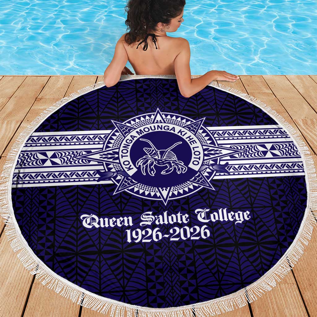 Tonga Queen Salote College 100 years Beach Blanket QSC 1926-2026 Tongan Pattern LT9 - Polynesian Pride