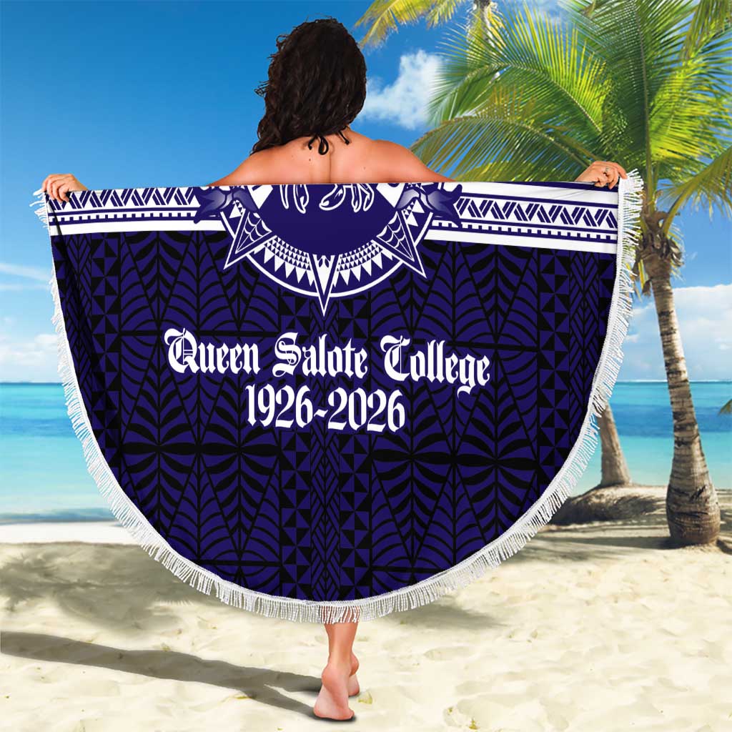 Tonga Queen Salote College 100 years Beach Blanket QSC 1926-2026 Tongan Pattern LT9 - Polynesian Pride