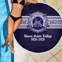 Tonga Queen Salote College 100 years Beach Blanket QSC 1926-2026 Tongan Pattern LT9 - Polynesian Pride