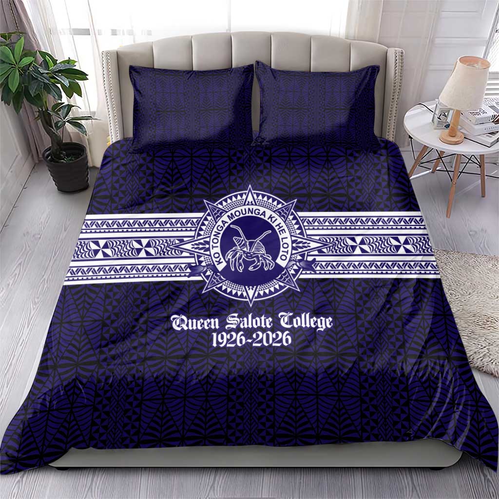Tonga Queen Salote College 100 years Bedding Set QSC 1926-2026 Tongan Pattern LT9 - Polynesian Pride