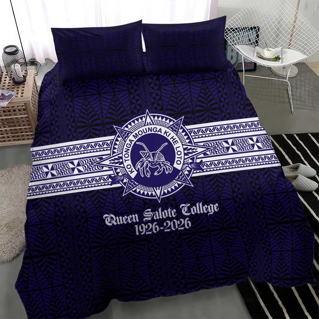 Tonga Queen Salote College 100 years Bedding Set QSC 1926-2026 Tongan Pattern LT9 - Polynesian Pride