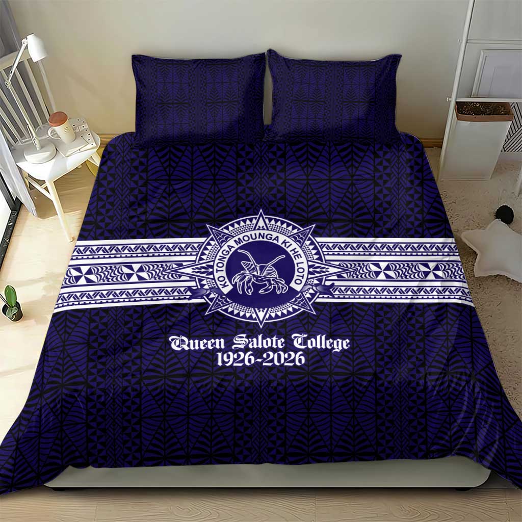 Tonga Queen Salote College 100 years Bedding Set QSC 1926-2026 Tongan Pattern LT9 - Polynesian Pride