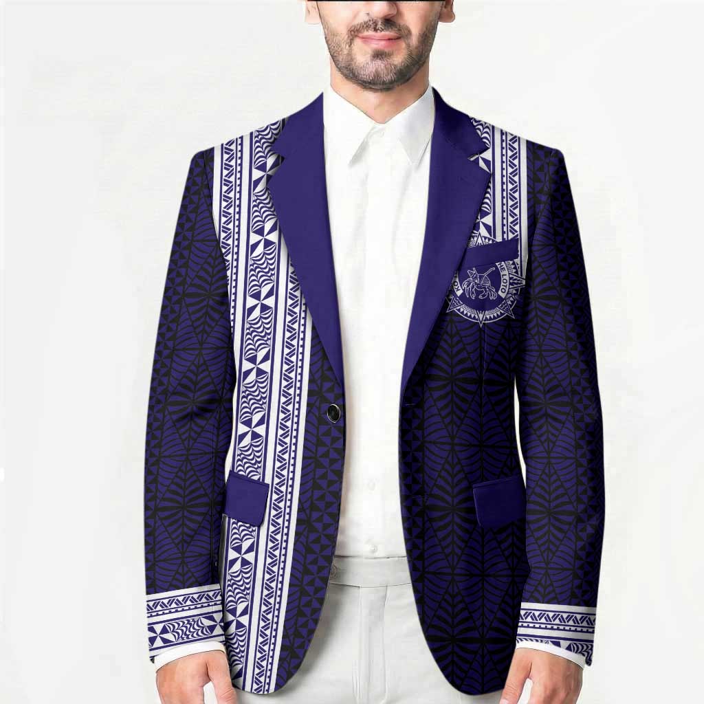 Tonga Queen Salote College 100 years Blazer QSC 1926-2026 Tongan Pattern LT9 - Polynesian Pride