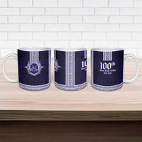 Tonga Queen Salote College 100 years Ceramic Mug QSC 1926-2026 Tongan Pattern LT9 - Polynesian Pride