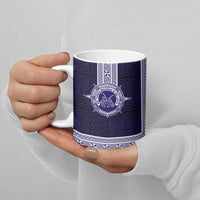 Tonga Queen Salote College 100 years Ceramic Mug QSC 1926-2026 Tongan Pattern LT9 - Polynesian Pride