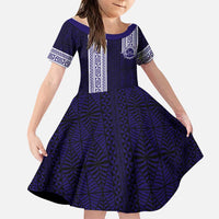Tonga Queen Salote College 100 years Family Matching Off Shoulder Short Dress and Hawaiian Shirt QSC 1926-2026 Tongan Pattern