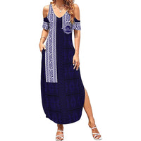 Tonga Queen Salote College 100 years Family Matching Summer Maxi Dress and Hawaiian Shirt QSC 1926-2026 Tongan Pattern