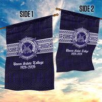 Tonga Queen Salote College 100 years Garden Flag QSC 1926-2026 Tongan Pattern LT9 - Polynesian Pride