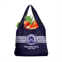 Tonga Queen Salote College 100 years Grocery Bag QSC 1926-2026 Tongan Pattern LT9 1-pack One Size Blue - Polynesian Pride
