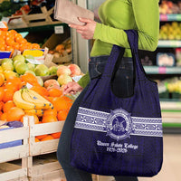 Tonga Queen Salote College 100 years Grocery Bag QSC 1926-2026 Tongan Pattern LT9 - Polynesian Pride