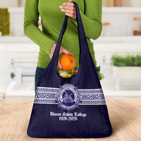 Tonga Queen Salote College 100 years Grocery Bag QSC 1926-2026 Tongan Pattern LT9 - Polynesian Pride