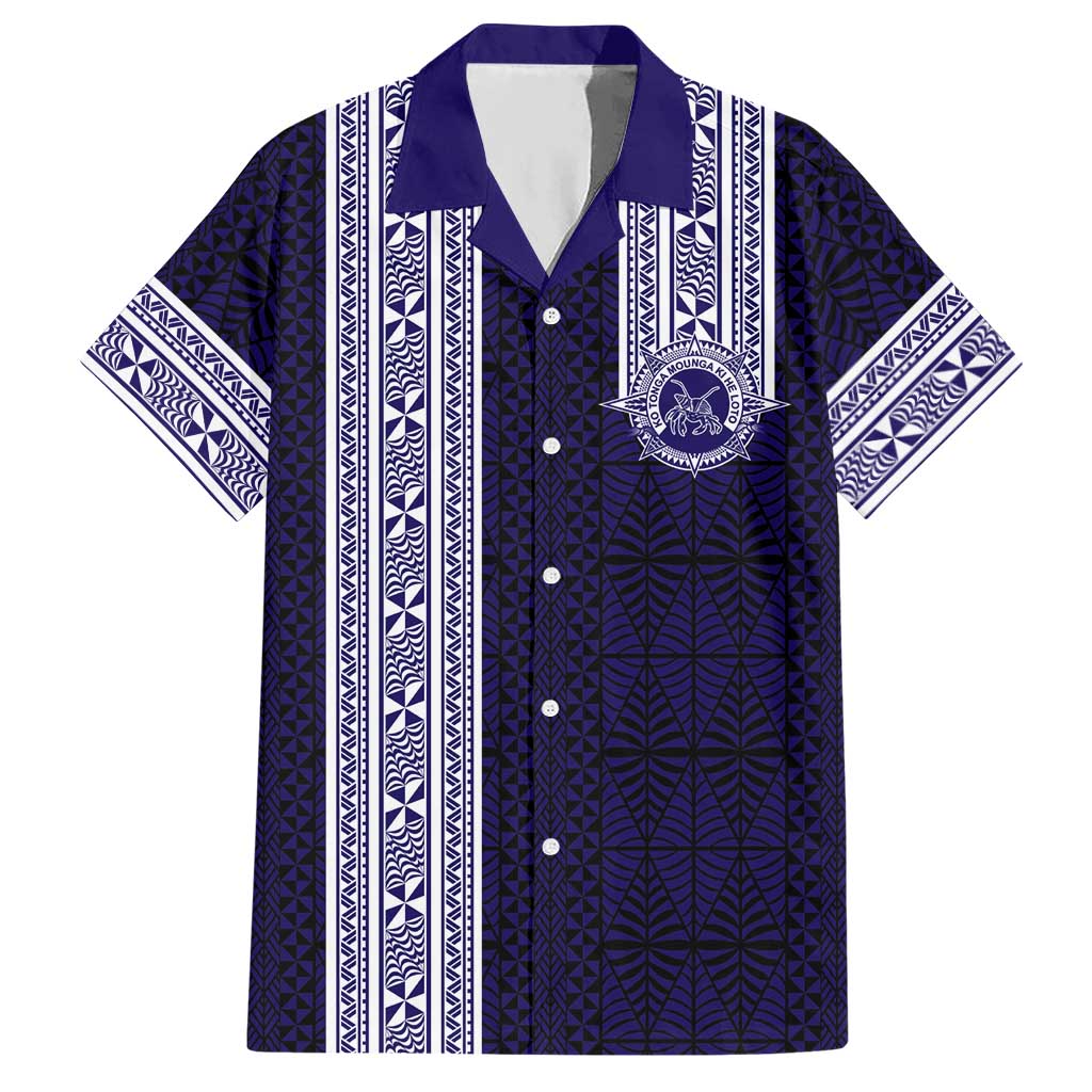 Tonga Queen Salote College 100 years Hawaiian Shirt QSC 1926-2026 Tongan Pattern LT9 Blue - Polynesian Pride