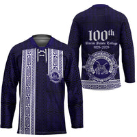 Tonga Queen Salote College 100 years Hockey Jersey QSC 1926-2026 Tongan Pattern