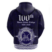 Tonga Queen Salote College 100 years Hoodie QSC 1926-2026 Tongan Pattern LT9 - Polynesian Pride