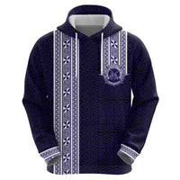 Tonga Queen Salote College 100 years Hoodie QSC 1926-2026 Tongan Pattern LT9 - Polynesian Pride