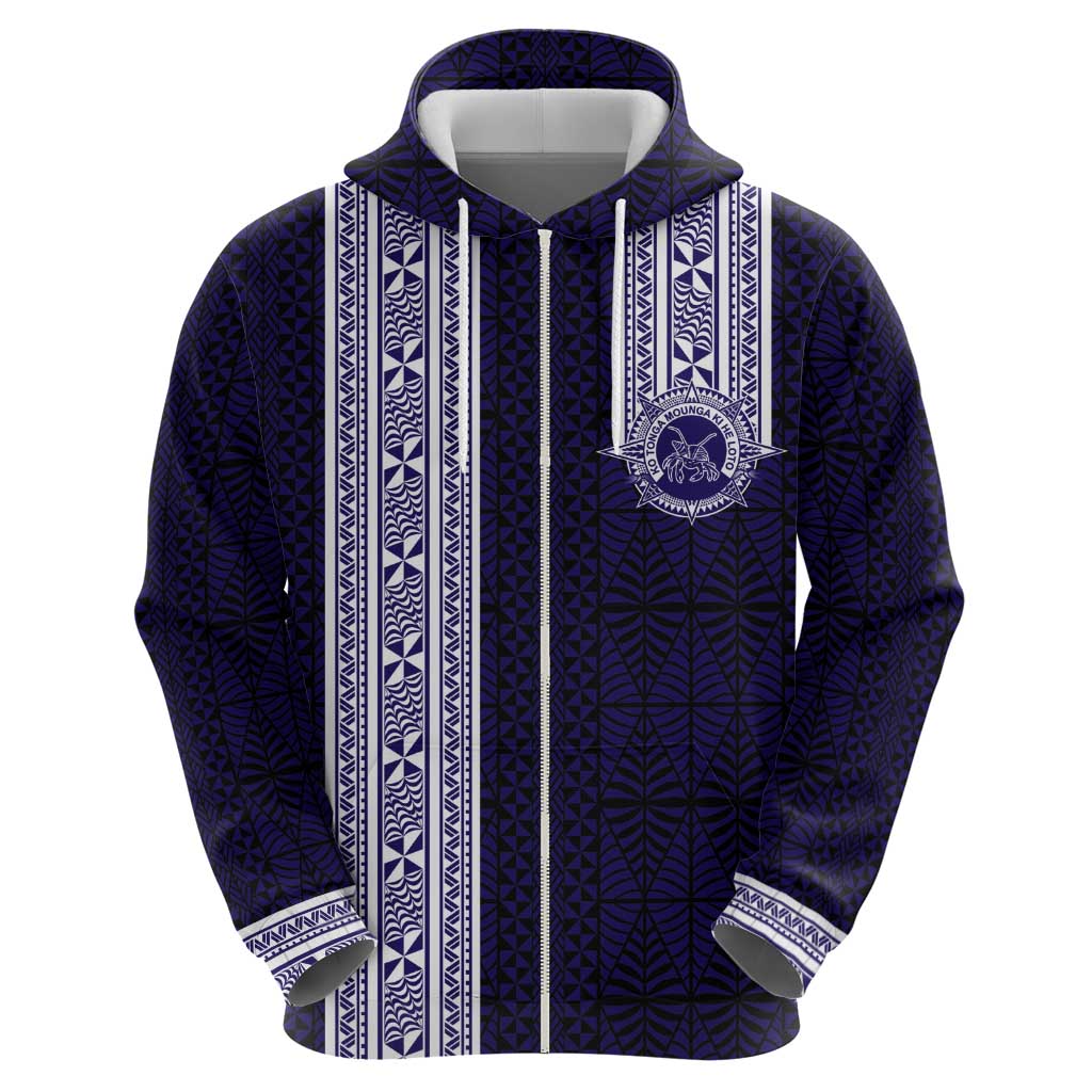 Tonga Queen Salote College 100 years Hoodie QSC 1926-2026 Tongan Pattern LT9 - Polynesian Pride