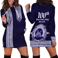 Tonga Queen Salote College 100 years Hoodie Dress QSC 1926-2026 Tongan Pattern