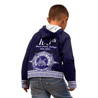 Tonga Queen Salote College 100 years Kid Hoodie QSC 1926-2026 Tongan Pattern LT9 - Polynesian Pride